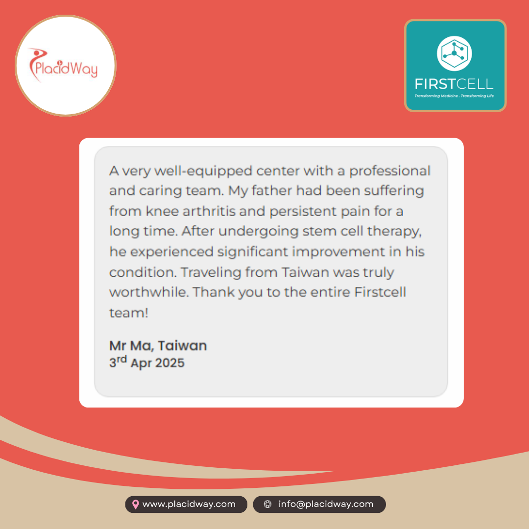 Knee Arthritis Regenerative Treatment in Malaysia FirstCell
