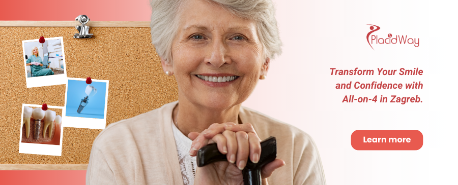 All on 4 Dental Implants in Zagreb Croatia