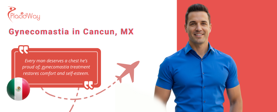 Gynecomastia in Cancun, Mexico